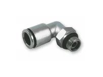 Цанговый разъем Г-образный с уплотнением вращающийся M1/8 дюйма 8 мм B184/5