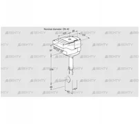 IBH40Z01A/40A2D (88301312) Дроссельная заслонка Kromschroder