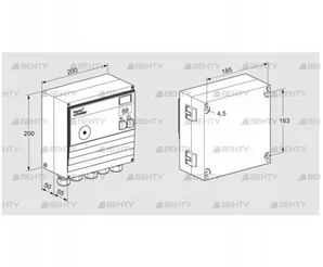 BCU460-10/1LW3GBS4 (88610059) Блок управления горением Kromschroder