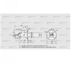 BICA 65HM-100/235-(72A)DR (84022419) Газовая горелка Kromschroder
