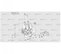 VCV2E40F/40F05FNVKWR/2-PP/3-PP (88104360) Клапан с регулятором соотношения Kromschroder