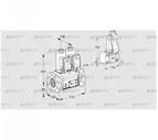 VCS7T80A05NNQSRE/PPPP/PPZ- (88205246) Сдвоенный газовый клапан Kromschroder