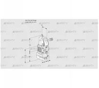 VAD1-/15R/NW-100B (88021375) Газовый клапан с регулятором давления Kromschroder