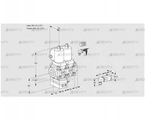 VCD1E15R/15R05D-100NWSL3/PPPP/PP2- (88104043) Регулятор давления Kromschroder