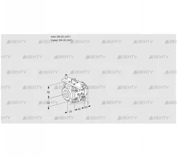 VFC1T20/20N05-20MMMM (88301588) Регулирующий клапан Kromschroder