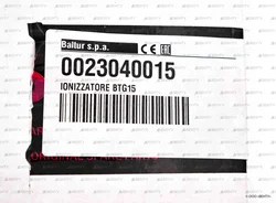Электрод ионизации Baltur 276 мм, 0023040015