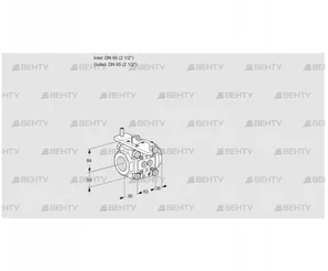 VFC365/65R05-40PPMM (88303667) Регулирующий клапан Kromschroder