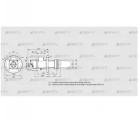 BIC 65/50HBR-200/235-(108)E (84031136) Газовая горелка Kromschroder