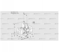 VAH2E40F/40F05HEVWR/PP/PP (88102386) Клапан с регулятором расхода Kromschroder