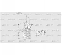 VAD125R/NW-50A (88031970) Газовый клапан с регулятором давления Kromschroder