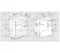 BCU465W2P3C0D1010K1E1-/LM400WF3O0E1- (88680188) Блок управления горением Kromschroder