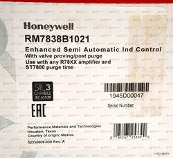 Топочный автомат Honeywell RM7838B1021