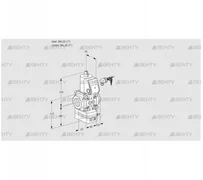 VAD125R/NW-100A (88020472) Газовый клапан с регулятором давления Kromschroder