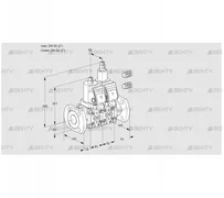 VCS3E50F/50F05NLWSR3/PPPP/PPPP (88105293) Сдвоенный газовый клапан Kromschroder