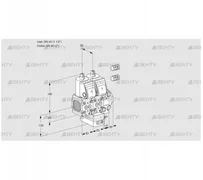 VCH3E40R/50R05FNHEVWR3/PPPP/PPPP (88106120) Клапан с регулятором расхода Kromschroder