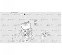 VCG1E15R/15R05NGEWL3/PPPP/2--3 (88100379) Клапан с регулятором соотношения Kromschroder