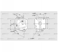 DG 50NT-22N (84447972) Датчик-реле давления газа Kromschroder