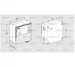 BCU460T-3/1LR2-CB1/1E1 (88613497) Блок управления горением Kromschroder