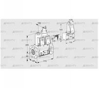 VCS780F05NLWRE/PPPP/PPB- (88205056) Сдвоенный газовый клапан Kromschroder