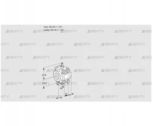 VMO240N05M32 (88014044) Расходомер Kromschroder