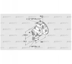 TJ28.0075-A1AHSCNF5D9FSB0 (85401071) Газовая горелка Kromschroder