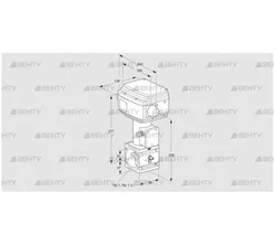 RVS 2/YML10W30S1-3 (86060022) Регулирующий клапан Kromschroder