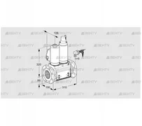 VCS780F05NLKGLB/PPPP/PPPP (88203267) Сдвоенный газовый клапан Kromschroder