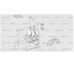 VCD1E15R/15R05ND-100WR3/PP-3/2-PP (88100151) Регулятор давления Kromschroder