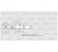 BIC 100RBZ-750/785-(104)E (84199130) Газовая горелка Kromschroder