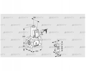 VAS780F05NWB/P3/PP (88207534) Газовый клапан Kromschroder