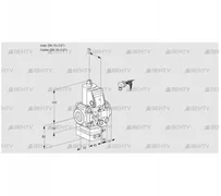 VAH1E15R/15R05HEVWR/PP/PP (88105814) Клапан с регулятором расхода Kromschroder