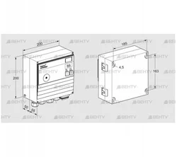 BCU460-3/1LW8GBB1/1 (88612956) Блок управления горением Kromschroder