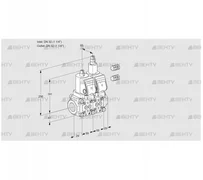 VCS2E32R/32R05NLQGR3/PPPP/PPPP (88100680) Сдвоенный газовый клапан Kromschroder