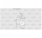 BVA50Z05F (88302023) Дроссельная заслонка Kromschroder