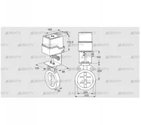 IDR250Z03D100AU/50-15W15TR10 (88303878) Дроссельная заслонка Kromschroder