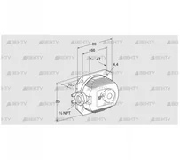 DL 40KTG-3 (84444597) Датчик-реле давления воздуха Kromschroder