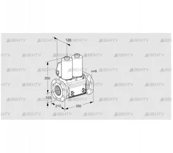 VCS8T100A05NNQLB/MMMM/MMMM (88204160) Сдвоенный газовый клапан Kromschroder