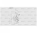 VAG115R/NWGRBE (88030192) Газовый клапан с регулятором соотношения Kromschroder