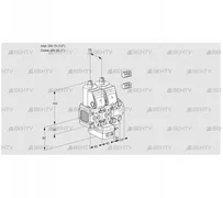 VCH1E15R/25R05FNHEVWR3/PPPP/PPPP (88101447) Клапан с регулятором расхода Kromschroder