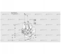 VCH3E50F/50F05FNHEWR3/PPPP/PPPP (88106220) Клапан с регулятором расхода Kromschroder