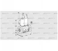 VCS780F05NLWSL3E/PPPP/PPPP (88207039) Сдвоенный газовый клапан Kromschroder