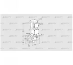 VK 100F10ZT5A93DSV (85313078) Газовый клапан с приводом Kromschroder