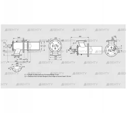 ZIC 200RBL-0/35-(25)D (84277613) Газовая горелка Kromschroder