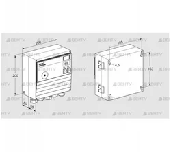 BCU465-5/1LW3GBA (88611097) Блок управления горением Kromschroder