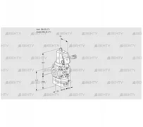 VAV125R/NWGRAE (88030725) Газовый клапан с регулятором соотношения Kromschroder