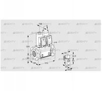 VCS7T80A05NLQSRB/3-P4/PPPP (88203222) Сдвоенный газовый клапан Kromschroder