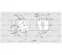 DG 150T-21N (84447830) Датчик-реле давления газа Kromschroder