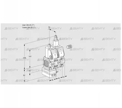 VCD1E25R/25R05FD-100LWR/PPPP/PPPP (88102701) Регулятор давления Kromschroder