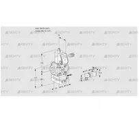 VAG120/15R/NWBE (88034219) Газовый клапан с регулятором соотношения Kromschroder