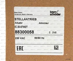 Сервопривод Kromschroder IC 20-07W2T